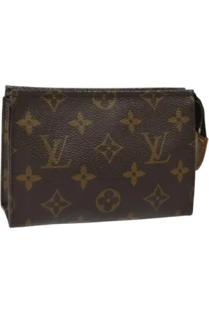 LOUIS VUITTON Femme, Pre-owned, Brun, Taille: ONE Size Pre-owned Toile trousses-de-toilette