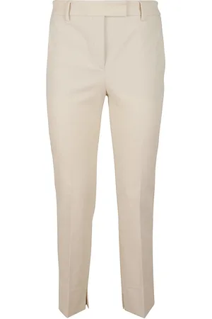 Incotex Femme, Pantalons, , Taille: 36 FR Pantalon en Gabardine de Coton Stretch Clair