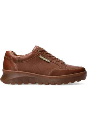 Mephisto Homme, Chaussures, Brun, Taille: 46 EU Baskets lacée marron - tendance et confortable