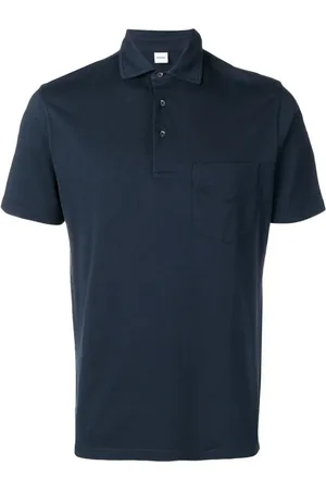 Aspesi Homme, Tops, Bleu, Taille: L Polo Basique