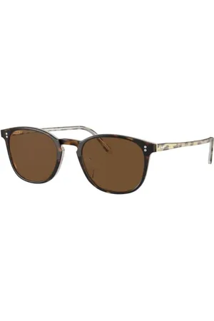 Oliver Peoples Unisex, Accessoires, Brun, Taille: ONE Size Collection Lunettes de Soleil Style Intemporel
