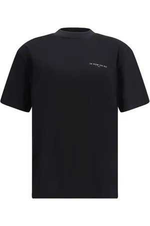 Ih Nom Uh Nit Homme, Tops, Noir, Taille: S T-shirt en Coton Imprimé Graphique