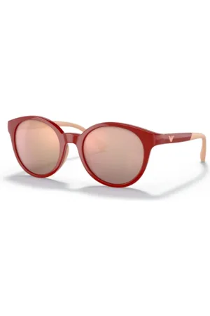 Emporio Armani Unisex, Accessoires, Rouge, Taille: ONE Size Collection de lunettes de soleil élégantes