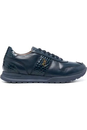 BILLIONAIRE Homme, Chaussures, Bleu, Taille: 43 EU Baskets Casual Lo-Top Bleu