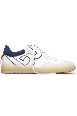 Barracuda Homme, Chaussures, Blanc, Taille: 44 EU Baskets Vintage en Daim