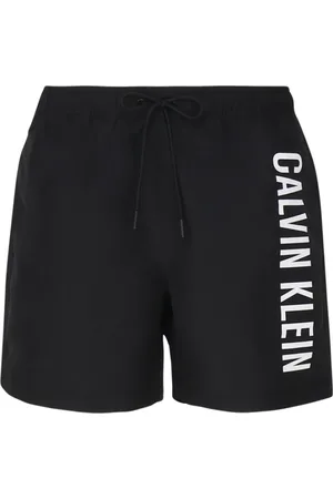 Calvin Klein Homme, Maillots de bain, Noir, Taille: L Vêtements de Mer Noir Costume en Nylon