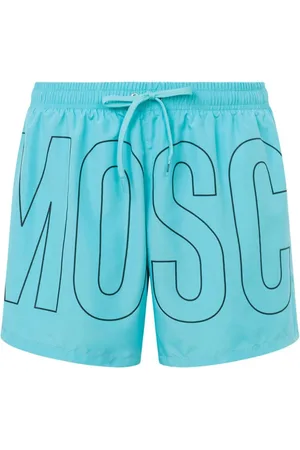 Moschino Homme, Maillots de bain, Bleu, Taille: XL Vêtements de mer bleu clair