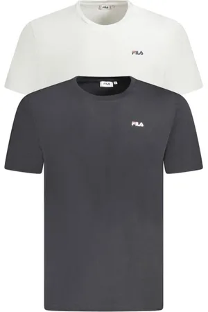 Fila Homme, Tops, Multicolore, Taille: L Pack de T-shirts en Coton avec Logo