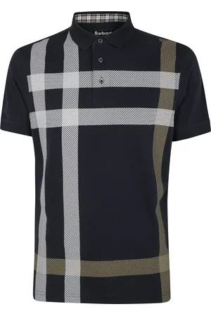 Barbour Homme, Tops, Noir, Taille: M Polo Midlayers élégants pour Homme