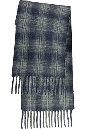A.P.C. Homme, Accessoires, Vert, Taille: ONE Size Écharpe Douce et Épaisse à Franges