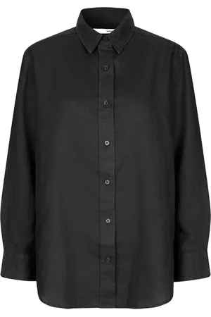 Samsøe Samsøe Femme, Blouses et Chemises, Noir, Taille: 38 FR Salova Shirt