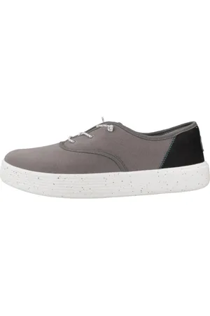 Hey dude Homme, Chaussures, Gris, Taille: 46 EU Chaussures de Sport en Maille à Lacets
