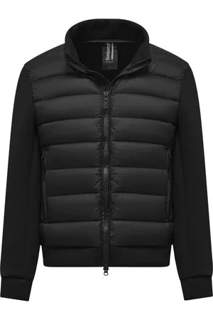 Bomboogie Homme, Vestes, Noir, Taille: L Veste matelassée bimatière