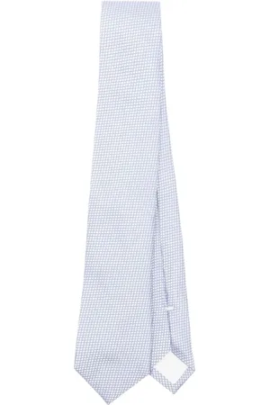 corneliani Homme, Accessoires, Bleu, Taille: ONE Size Cravate en Soie Bleu Ciel