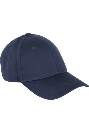 Aspesi Homme, Accessoires, Bleu, Taille: ONE Size Chapeau en coton avec visière ajustable