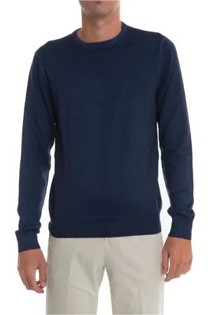 Gran Sasso Homme, Pulls, Bleu, Taille: 5XL Swell rond du cou
