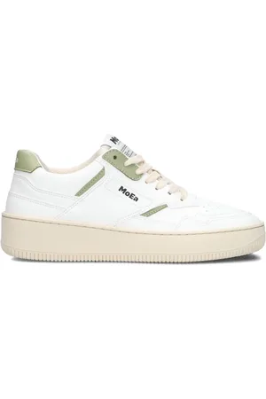 MOEA Femme, Chaussures, Blanc, Taille: 38 EU Baskets Basses Blanches pour Femmes