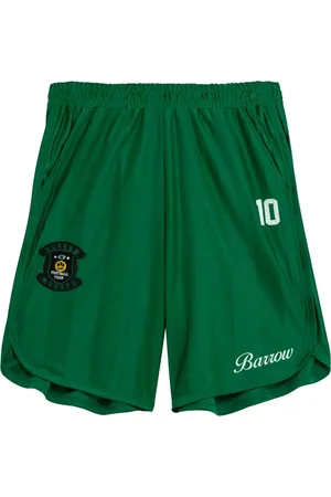 BARROW Homme, Shorts, Vert, Taille: L Shorts avec logo imprimé et taille élastique