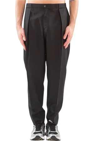 Briglia 1949 Homme, Pantalons, Noir, Taille: L Pantalon en laine raffinée de style Portobello