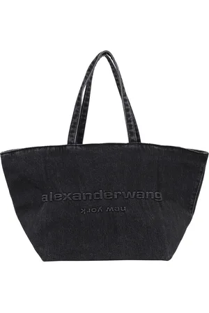 Alexander Wang Femme, Sacs, Gris, Taille: ONE Size Sac Tote Punch Élégant