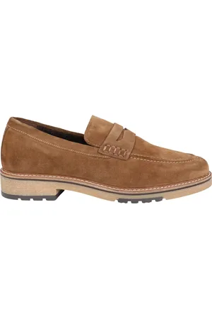 ARA Homme, Chaussures, Brun, Taille: 42 EU Mocassin homme en daim marron