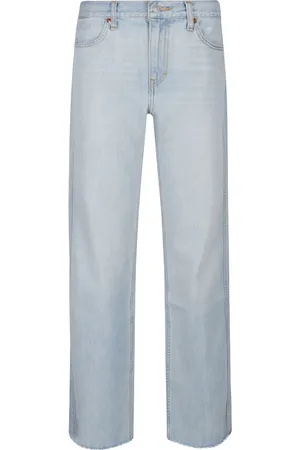 RE/DONE Femme, Jeans, Bleu, Taille: W25 Jeans Taille Haute Californien