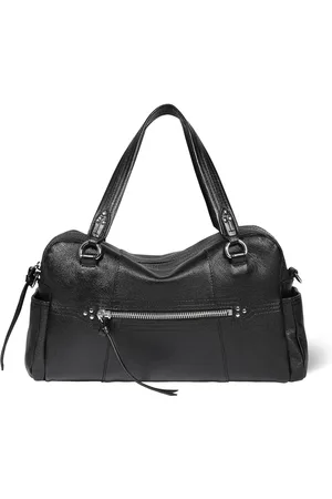 JÉRÔME DREYFUSS Femme, Sacs, Noir, Taille: ONE Size Sac de bowling convertible en cuir noir