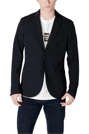 Armani Exchange Homme, Vestes, Noir, Taille: L Veste Homme en Coton Collection Printemps/Été