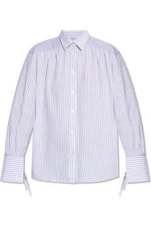 Paul Smith Femme, Blouses et Chemises, Bleu, Taille: 40 FR Chemise à rayures