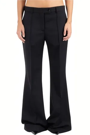 Acne Studios Femme, Pantalons, Noir, Taille: 36 FR Pantalon Évasé