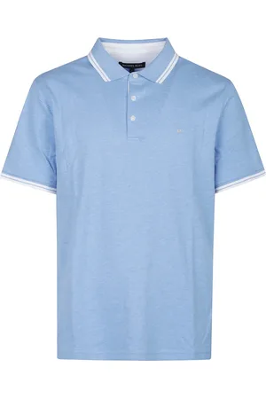 Michael Kors Homme, Tops, Bleu, Taille: XL Polo à Manches Courtes Vert