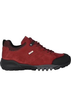Waldläufer Femme, Chaussures, Rouge, Taille: 41 EU Baskets de marche imperméable rouge