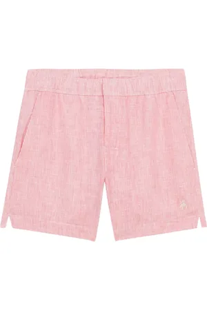 Brooks Brothers Homme, Shorts, Rouge, Taille: S Short en Lin Rouge
