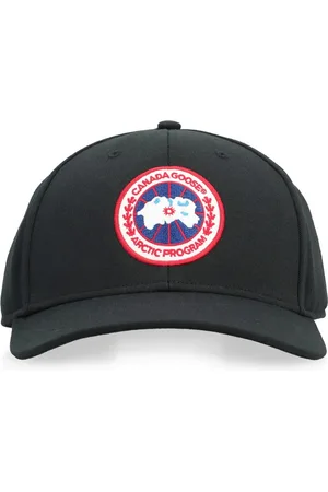 Canada Goose Homme, Accessoires, Noir, Taille: ONE Size Arctic Disc Logo Baseball Cap