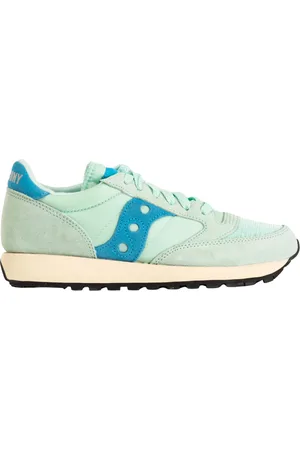 Saucony Femme, Chaussures, Bleu, Taille: 38 EU Baskets Vintage Jazz Original