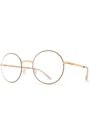 MYKITA Unisex, Accessoires, Jaune, Taille: ONE Size Lunettes de soleil Lale élégantes pour vous