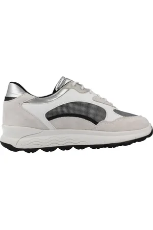 Geox Femme, Chaussures, Gris, Taille: 37 EU Baskets Élégantes pour Femmes