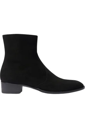 Scarosso Homme, Chaussures, Noir, Taille: 42 EU Warren Bottines en daim
