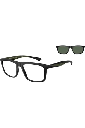 Emporio Armani Unisex, Accessoires, Noir, Taille: ONE Size Lunettes de soleil élégantes pour passionnés de mode