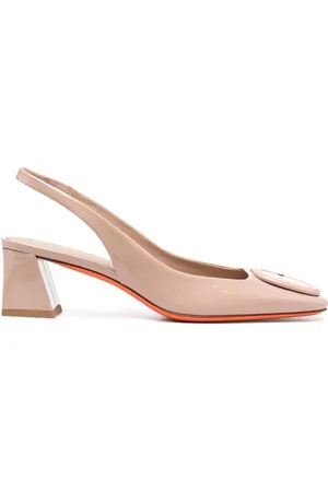 santoni Femme, Chaussures, Rose, Taille: 38 EU Escarpins Slingback
