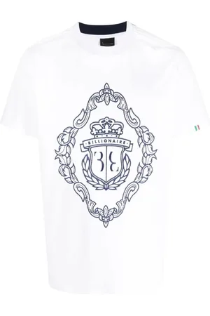 BILLIONAIRE Homme, Tops, Blanc, Taille: XL T-Chemises