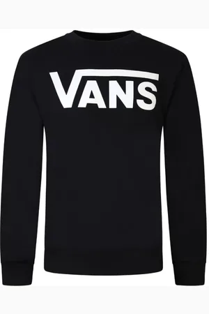 Vans Homme, Sweatshirts et sweats à capuche, Noir, Taille: XS Sweat Col Rond Noir