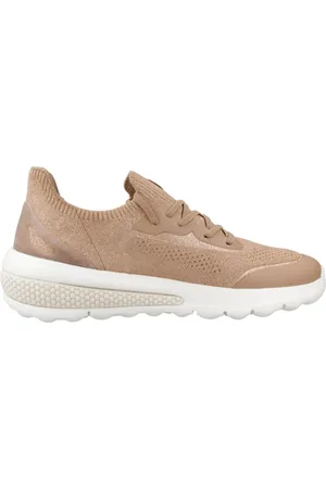 Geox Femme, Chaussures, Brun, Taille: 41 EU Baskets avec Technologie Spherica Actif