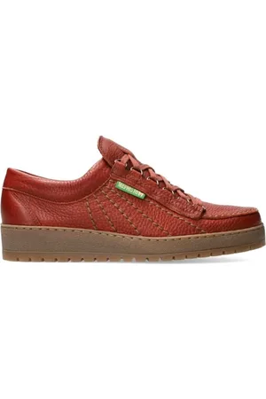 Mephisto Homme, Chaussures, Rouge, Taille: 41 EU Chaussure Rainbow à Lacets - Rouge Marron