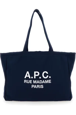 A.P.C. Homme, Sacs, Bleu, Taille: ONE Size Shopping Daniela Rue Madame Tote Bag