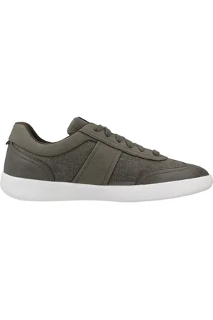 Geox Homme, Chaussures, Vert, Taille: 43 EU Baskets Élégantes pour Aventures Urbaines