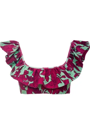 La DoubleJ Femme, Maillots de bain, Multicolore, Taille: 42 FR Ruffle Bikini Top