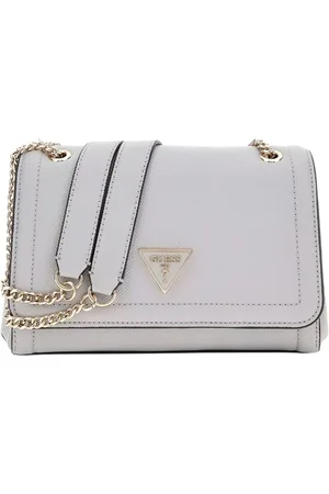 Guess Femme, Sacs, Violet, Taille: ONE Size Noelle Lavande Gris Sac à bandoulière