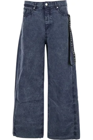 44 Label Group Homme, Jeans, Gris, Taille: M Jean Denim Gris avec Détail