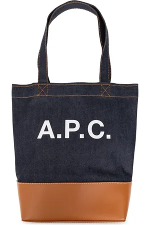 A.P.C. Unisex, Sacs, Bleu, Taille: ONE Size Axel Small Shopper Bag